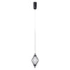 Pendant lamp Lux Sevil – modern pendant lamp in matt chrome and steel