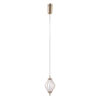 Pendant lamp Lux Sevil 5w – modern pendant lamp in gold and steel