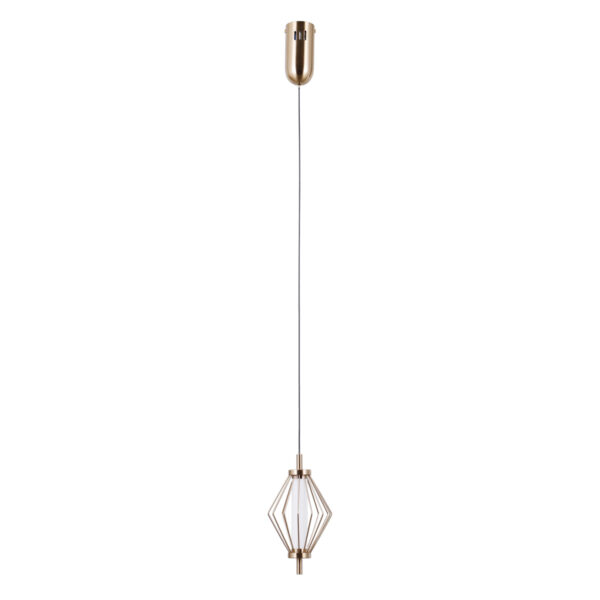 Pendant lamp Lux Sevil 5w – modern pendant lamp in gold and steel