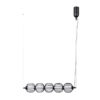 Pendant lamp Lux Pedro 20w – modern pendant lamp in matt chrome and steel