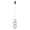 Pendant lamp Lux Rabel 10w – modern pendant lamp in matt black and steel