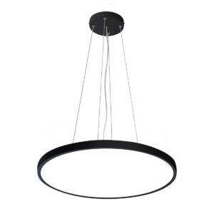 Pendant lamp Lux Calvi 36w – modern pendant lamp in black and plastic