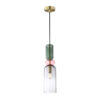 Pendant lamp Lux Manso – modern pendant lamp in sandblasted gold with shine and metal alloy
