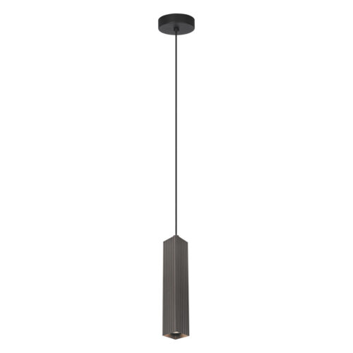 Pendant lamp Lux Tecno – modern pendant lamp in brown and steel