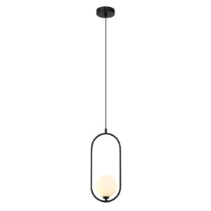 Pendant lamp Lux Lupus – modern pendant lamp in white