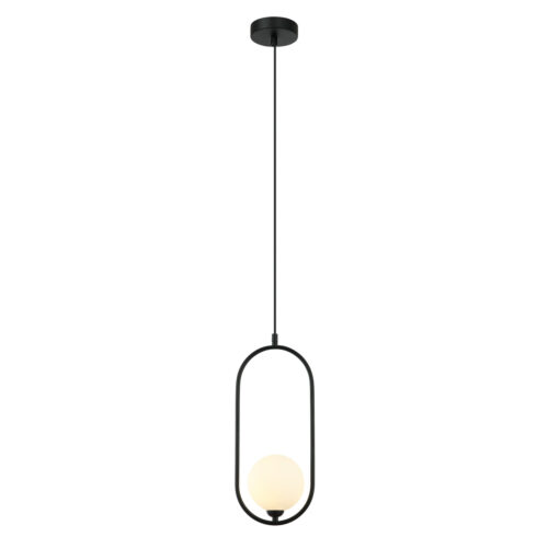 Pendant lamp Lux Lupus – modern pendant lamp in white