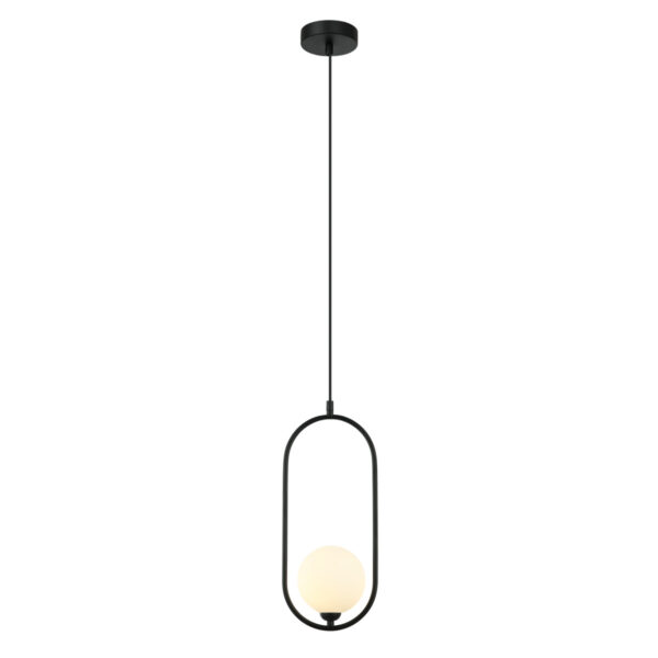 Pendant lamp Lux Lupus – modern pendant lamp in white