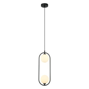 Pendant lamp Lux Lupus – modern pendant lamp in white