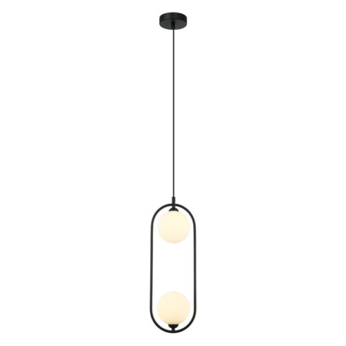 Pendant lamp Lux Lupus – modern pendant lamp in white