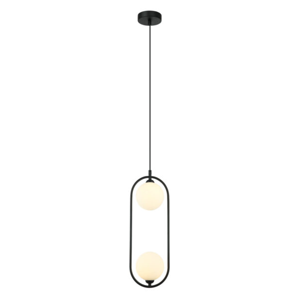 Pendant lamp Lux Lupus – modern pendant lamp in white