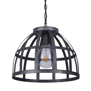 Pendant lamp Lux Calera – modern pendant lamp in antique silver and metal