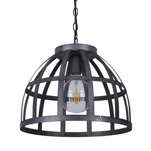 Pendant lamp Lux Calera – modern pendant lamp in antique silver and metal