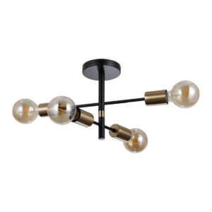 Pendant lamp Lux Piansi 40w – modern pendant lamp in black