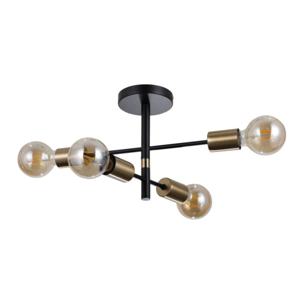 Pendant lamp Lux Piansi 40w – modern pendant lamp in black