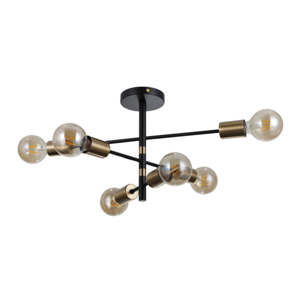 Pendant lamp Lux Piansi – modern pendant lamp in black
