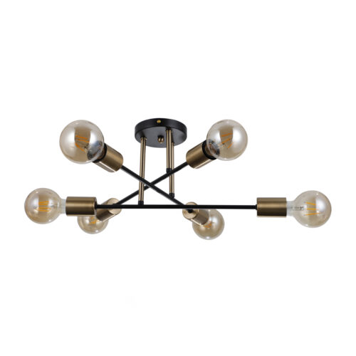 Pendant lamp Lux Formio – modern pendant lamp in black