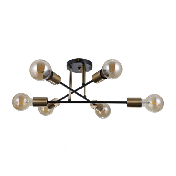 Pendant lamp Lux Formio – modern pendant lamp in black