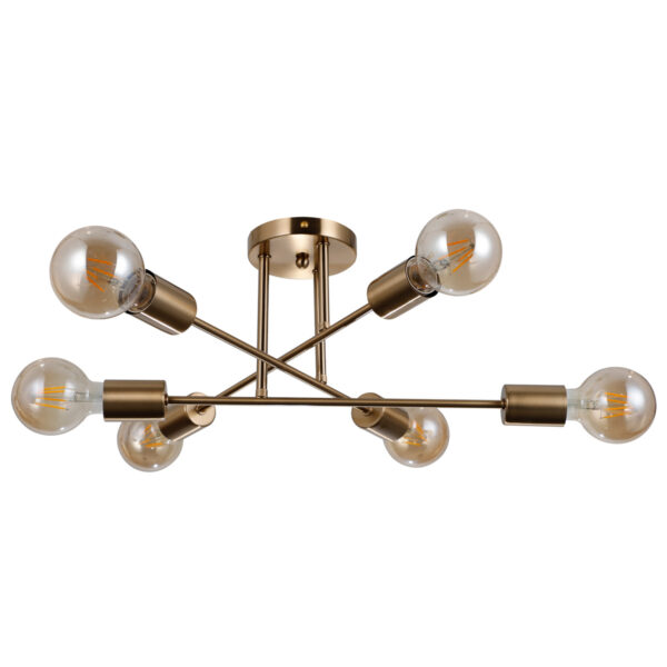 Pendant lamp Lux Formio PND-4052-6-HBR