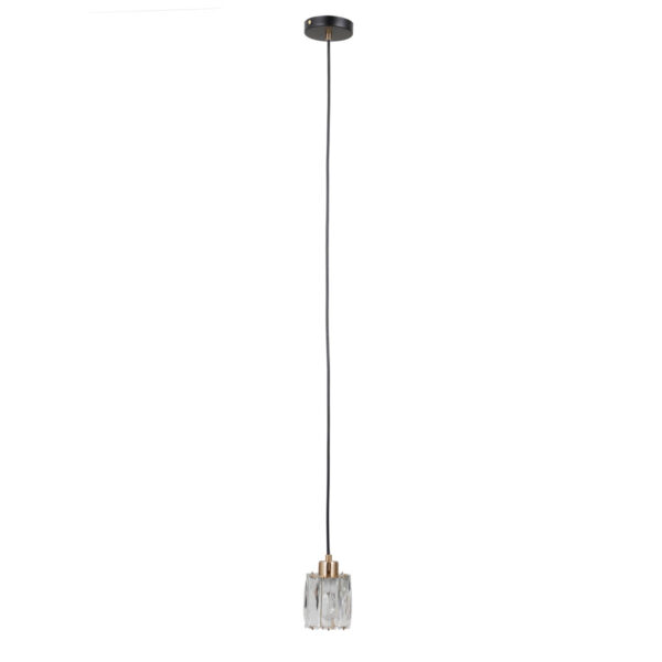 Pendant lamp Lux Torno – modern pendant lamp in matt black
