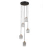Pendant lamp Lux Torno – modern pendant lamp in matt black