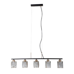 Pendant lamp Lux Simona 40w – modern pendant lamp in matt chrome and steel