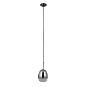 Pendant lamp Lux Meolo – modern pendant lamp in matt black and metal alloy