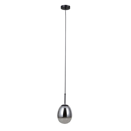 Pendant lamp Lux Meolo – modern pendant lamp in matt black and metal alloy