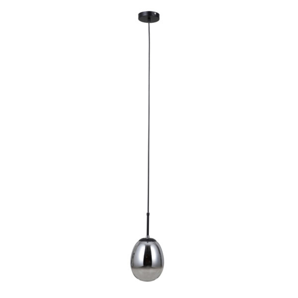 Pendant lamp Lux Meolo – modern pendant lamp in matt black and metal alloy