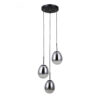 Pendant lamp Lux Meolo 5w – modern pendant lamp in matt black and metal alloy