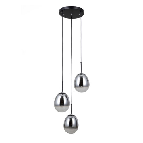 Pendant lamp Lux Meolo 5w – modern pendant lamp in matt black and metal alloy