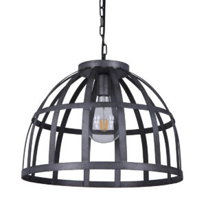 Pendant lamp Lux Calera 60w – modern pendant lamp in antique silver and metal