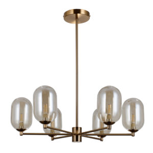 Pendant lamp Lux Perano – modern pendant lamp in antique bronze and steel