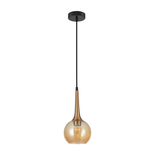 Pendant lamp Lux Favera – modern pendant lamp in antique bronze and steel