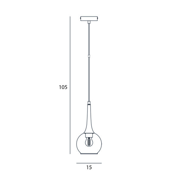 Pendant lamp Lux Favera