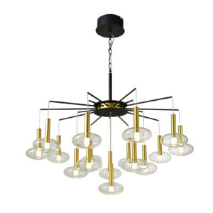 Pendant lamp Lux Hasselt – modern pendant lamp in black