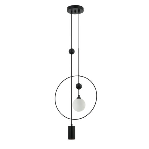 Pendant lamp Lux Trosti – modern pendant lamp in black and steel