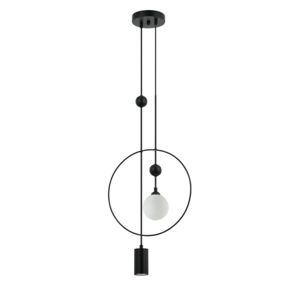Pendant lamp Lux Trosti – modern pendant lamp in black and steel