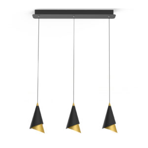 Pendant lamp Lux Raalto 21w – modern pendant lamp in black