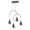 Pendant lamp Lux Raalto 29.4w – modern pendant lamp in black