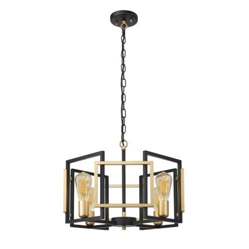 Pendant lamp Lux Primero – modern pendant lamp in matt black