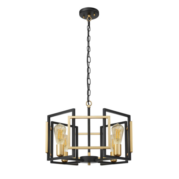 Pendant lamp Lux Primero – modern pendant lamp in matt black