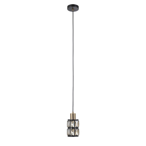 Pendant lamp Lux Menfi – modern pendant lamp in black