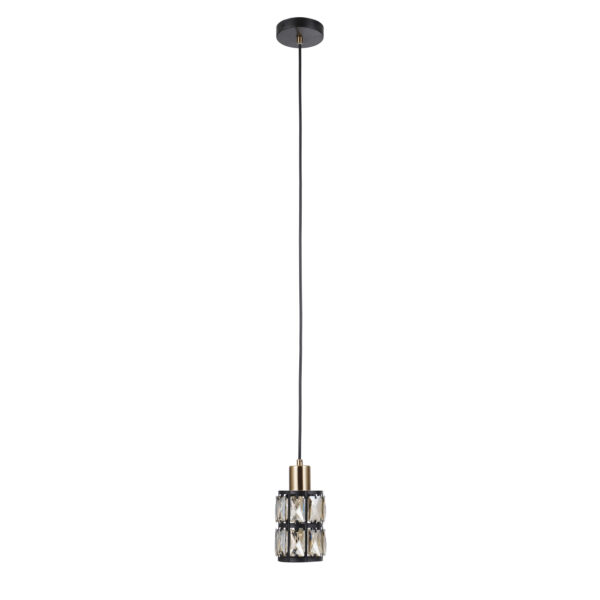 Pendant lamp Lux Menfi – modern pendant lamp in black