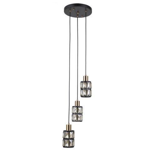 Pendant lamp Lux Menfi 40w – modern pendant lamp in black