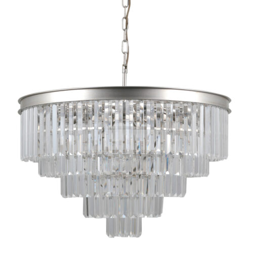 Pendant lamp Lux Verdes – modern pendant lamp in silver and steel