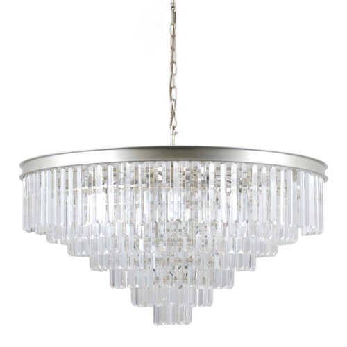 Pendant lamp Lux Verdes – modern pendant lamp in champagne gold and steel