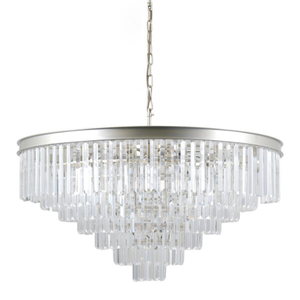 Pendant lamp Lux Verdes – modern pendant lamp in champagne gold and steel