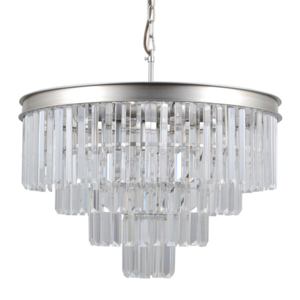 Pendant lamp Lux Verdes 40w – modern pendant lamp in silver and steel