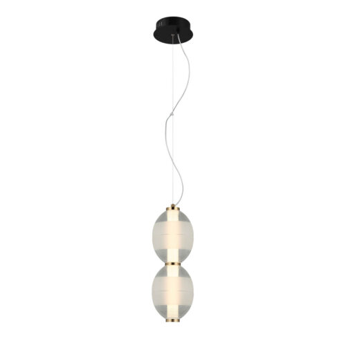 Pendant lamp Lux Rinot 16w – modern pendant lamp in black