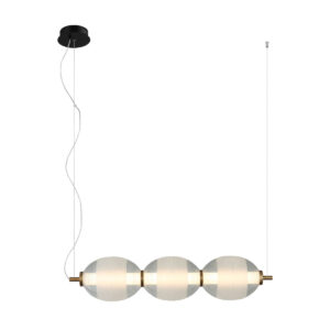 Pendant lamp Lux Rinot 22w – modern pendant lamp in black
